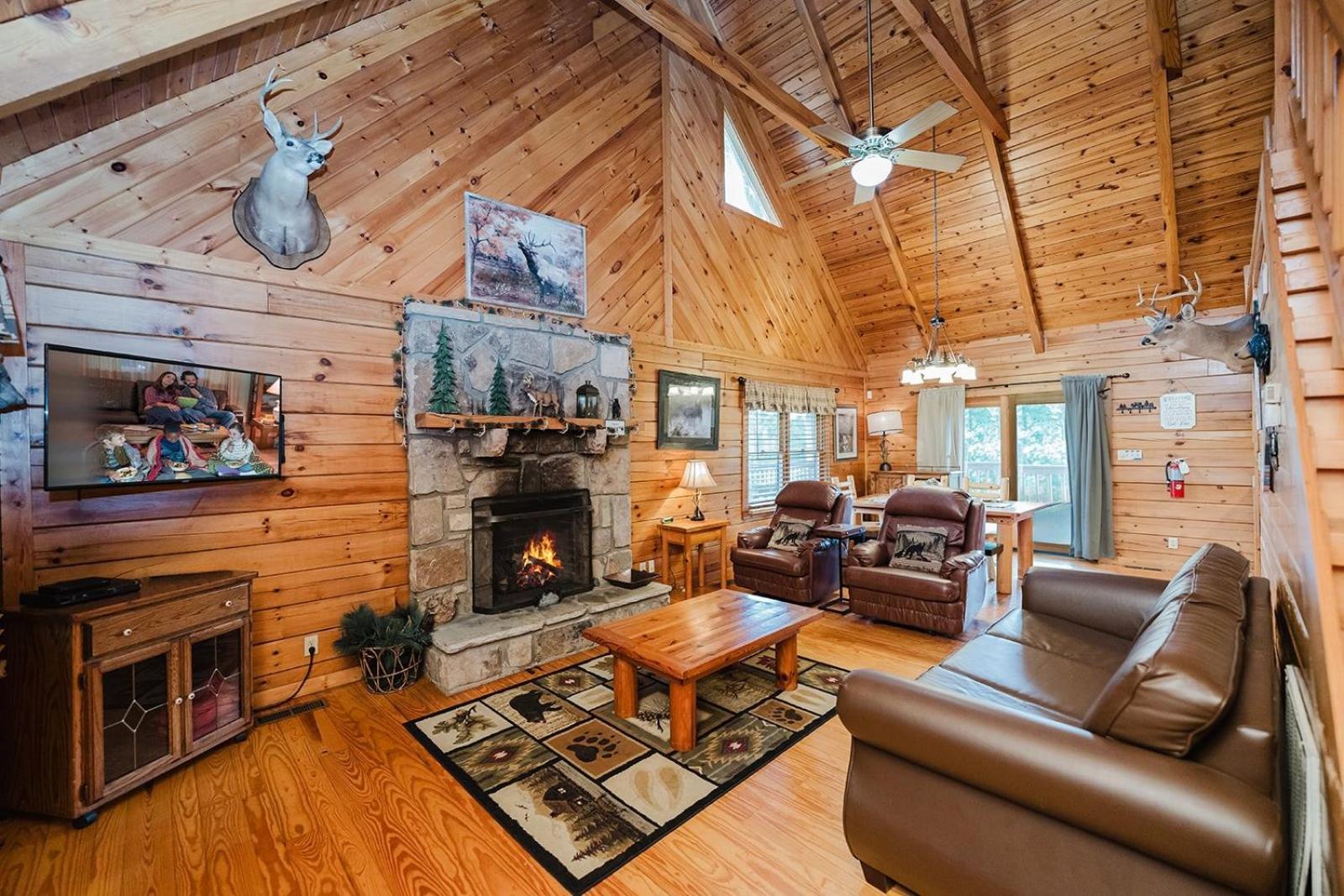 A Dream Come True Cabin Севьервилл Экстерьер фото