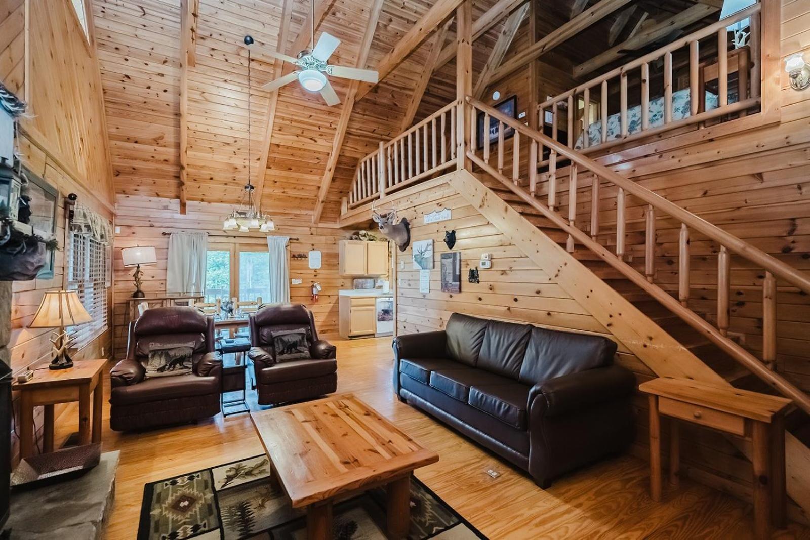 A Dream Come True Cabin Севьервилл Экстерьер фото