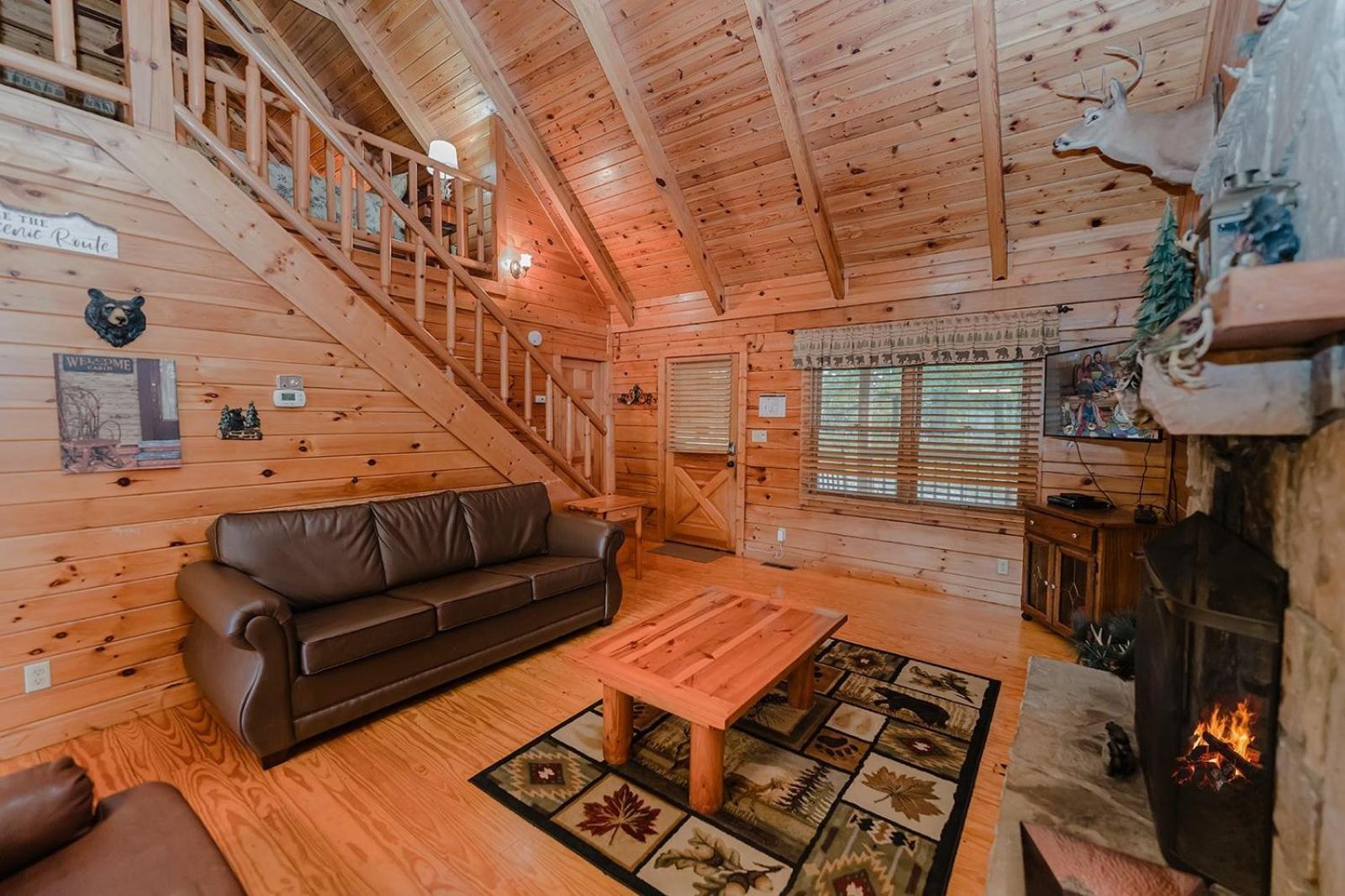 A Dream Come True Cabin Севьервилл Экстерьер фото